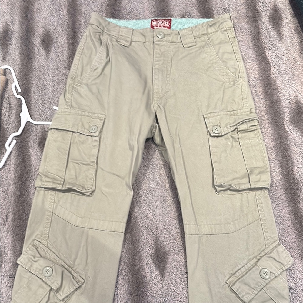 Men's Khaki Cargo Pants